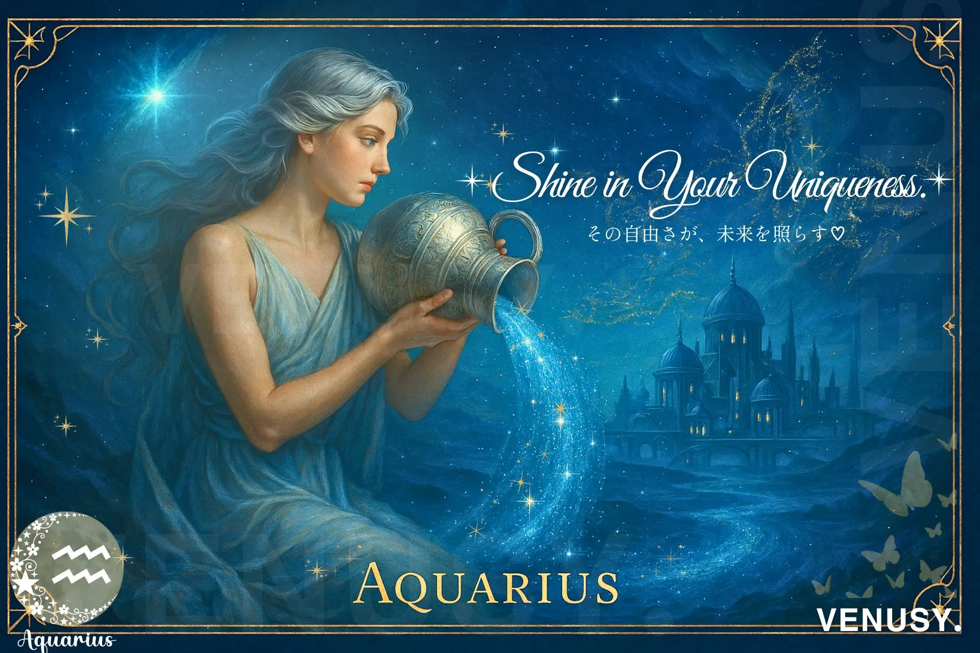 水瓶座満月の願い事｜叶う書き方・例文まとめアイキャッチ画像