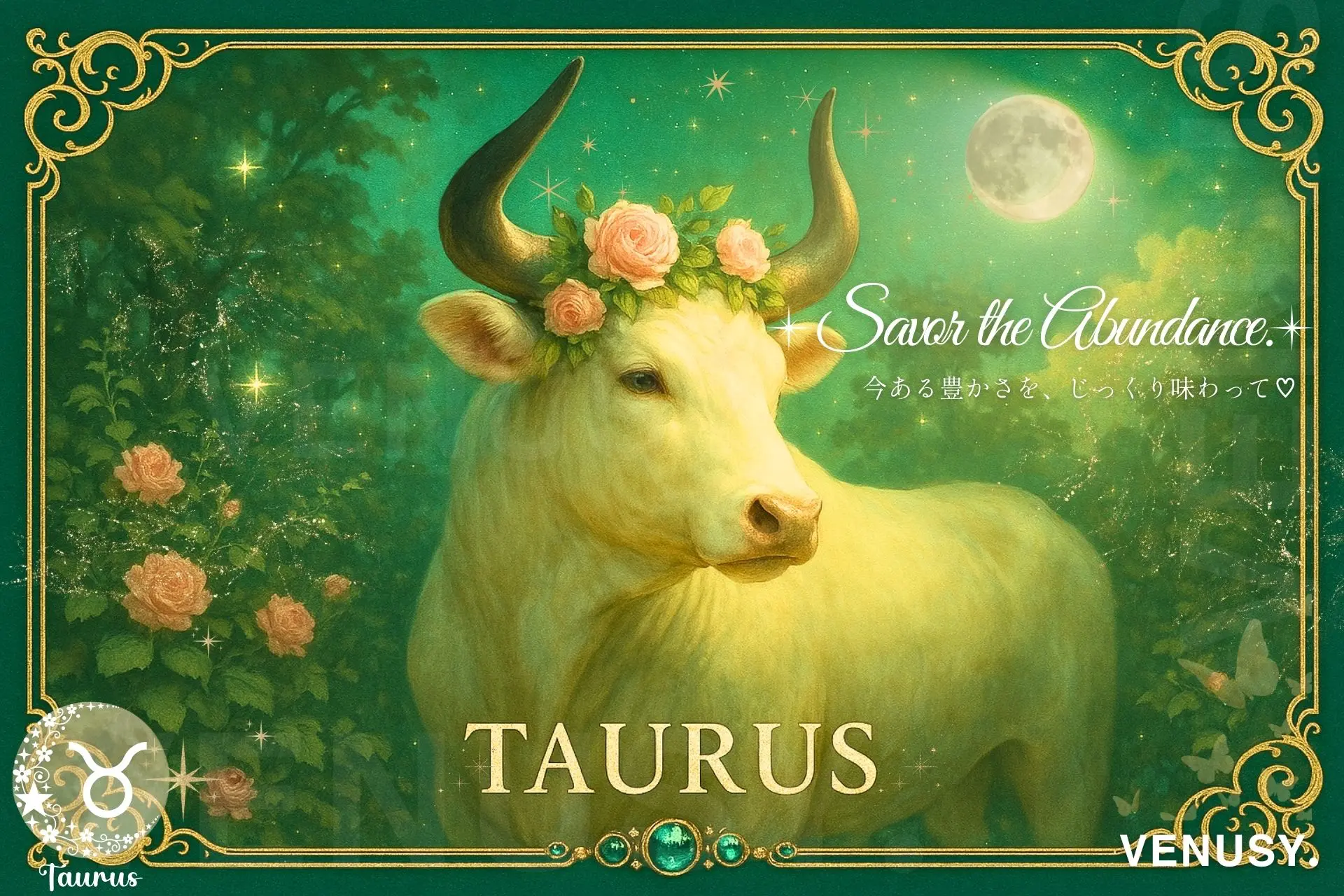 牡牛座満月の願い事｜叶う書き方・例文まとめアイキャッチ画像